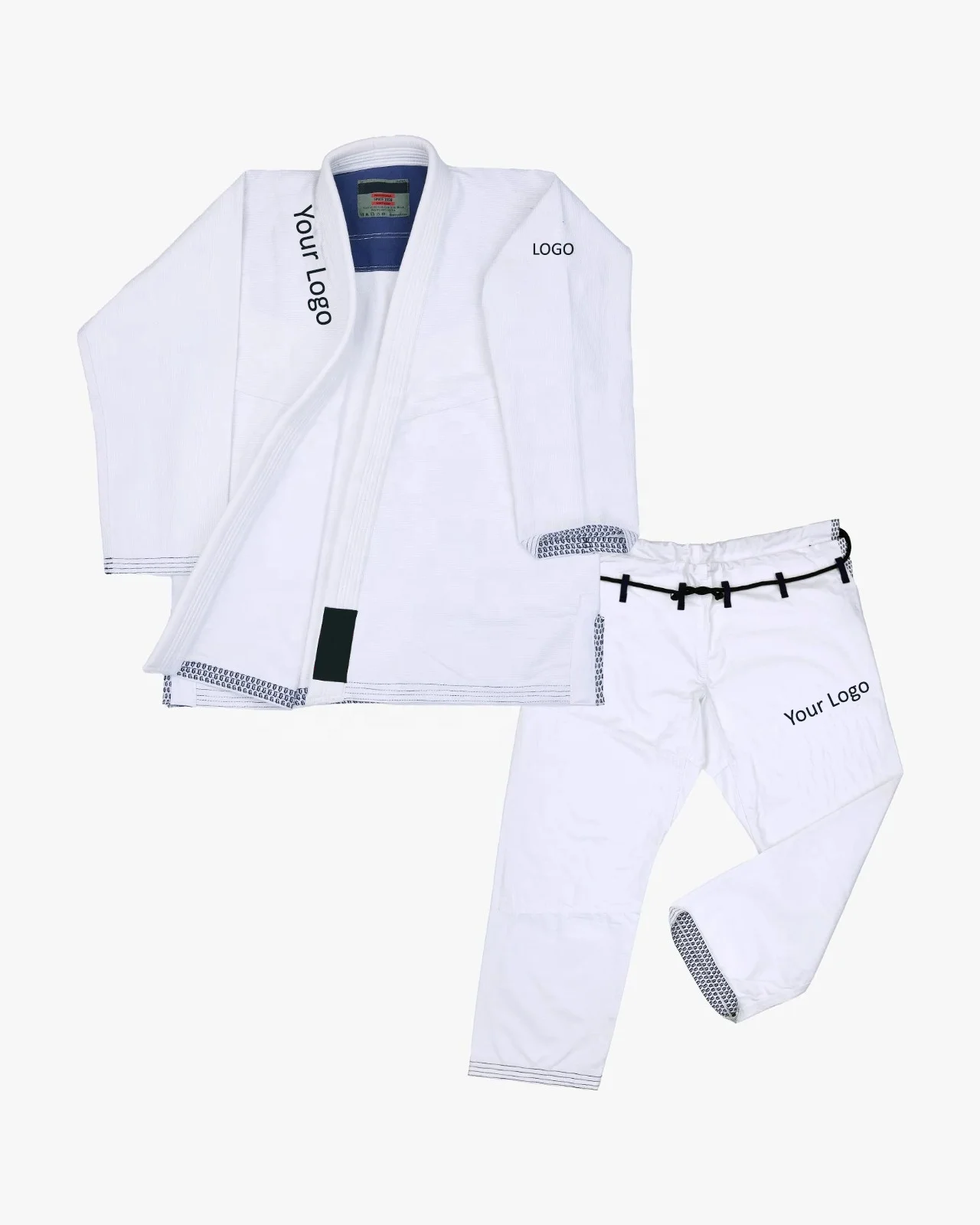Высококачественная настраиваемая Униформа BJJ Gi на заказ белая бразильская униформа для джиу-джитсу взрослых индивидуальный дизайн одежда боевых искусств