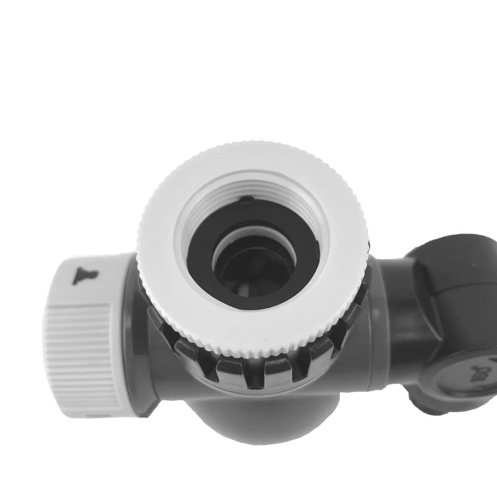 3-Function Quick Connector Faucet Tap Garden Outdoor 180 Swivel Hose Plastic Individual Control Avoid 180 Swivel Hose Connector