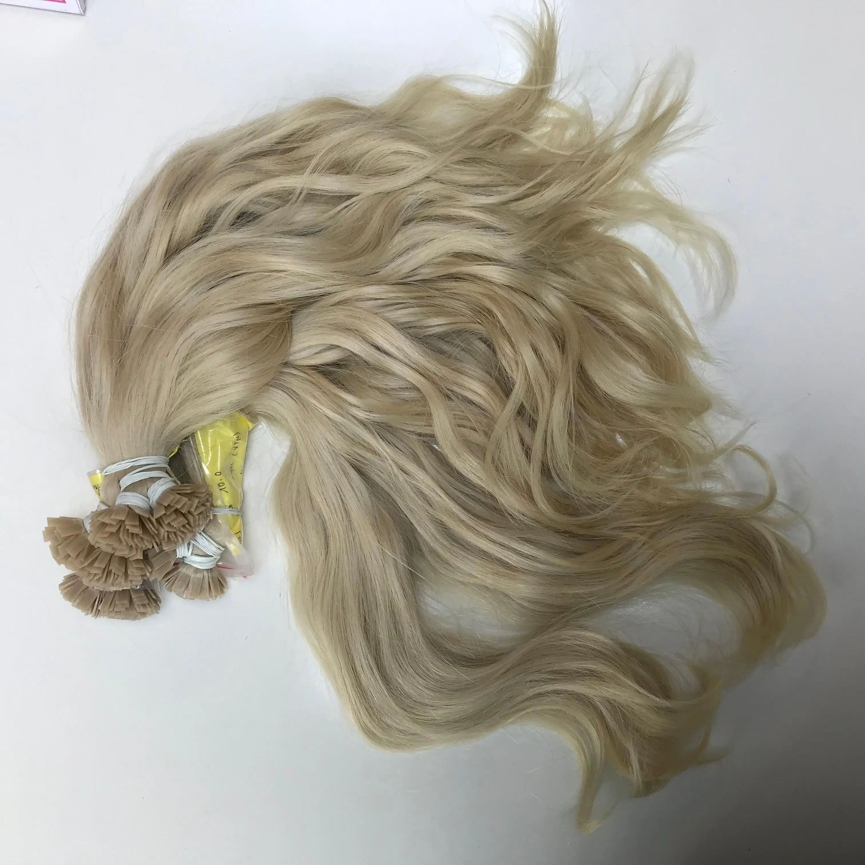 Hot Selling Product Keratin Flat Tips Hair Extensions, New Product Arrived In All Textures Straight, Wavy, Curly Vietnamese