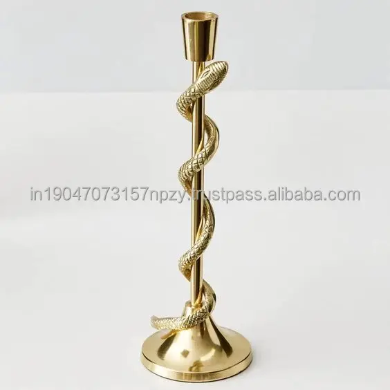 Farmhouse Metal Candle Stands for Pillar Candles Metal Vintage Style Decorative Candle Holder For Home & Christmas decor