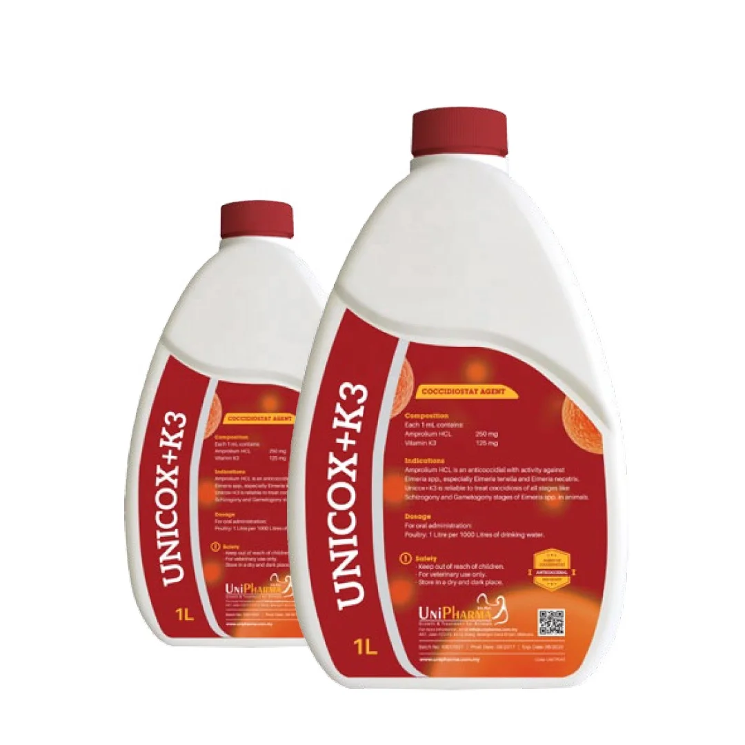 High Quality Product-Unipharma-[UNICOX+K3]-Animal health-Animal feed additives-feed additives