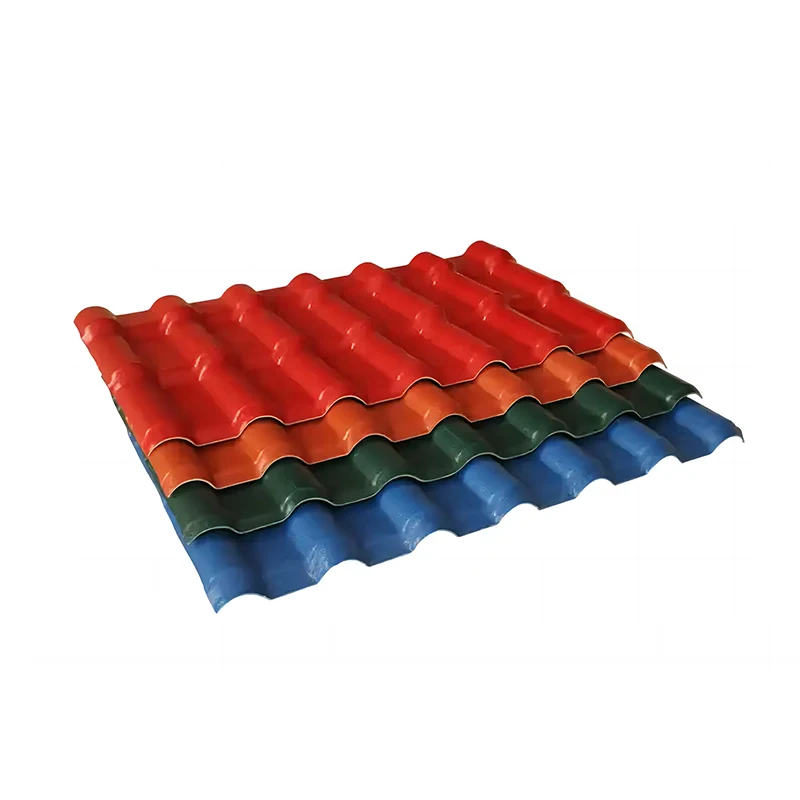 2.5mm Waterproof roofing sheet corrugated High Quality Anti-corrosion ASA synthetic resin roofing tile