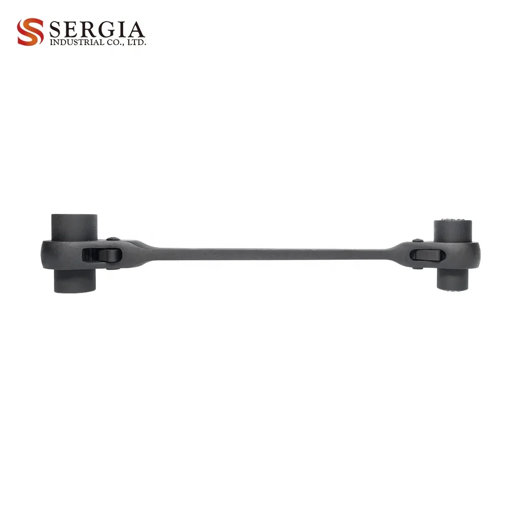 Taiwan High Quality 12PT Plum 8 in 1 Double End 21/17 13/10 19/14 12/8 Ratchet Wrench