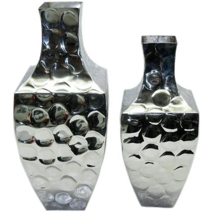 High Quality Unique Design New Design 2023 Home Decoration Metal Flower Pot Flower Vase Indian Handicraft Top Standard Product