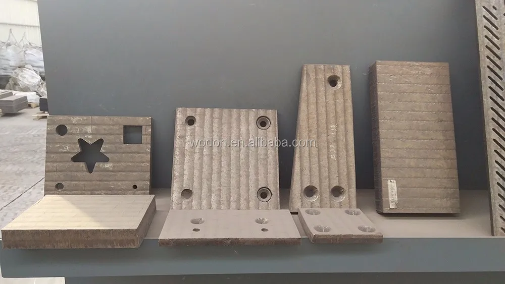 plates metal matrix composite wear resistant steel plate for excavator and truck liner