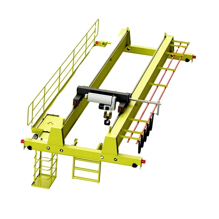 30T Electric Double Girder Overhead Bridge Crane With Winch Trolley