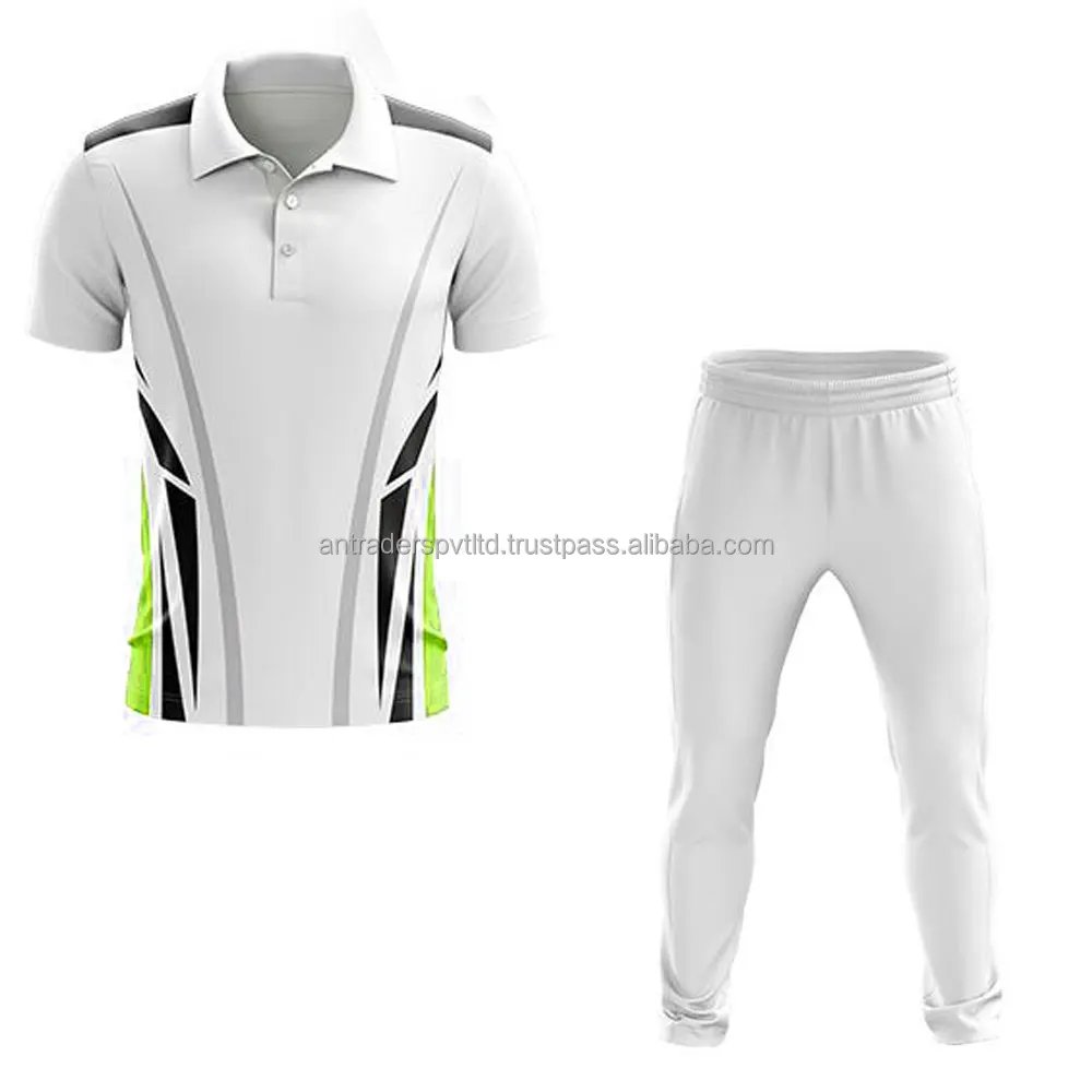 2022 Top Quality Custom New Design Cricket uniform Trousers Cricket Uniform, Sublimation Cricket uniform Best Price