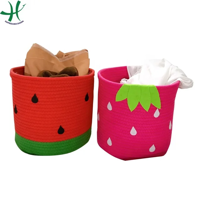 Wholesale Fabric Wicker Storage Bins Water Hyacinth Basket for Home Kitchen Organization for Food Bags Tableware