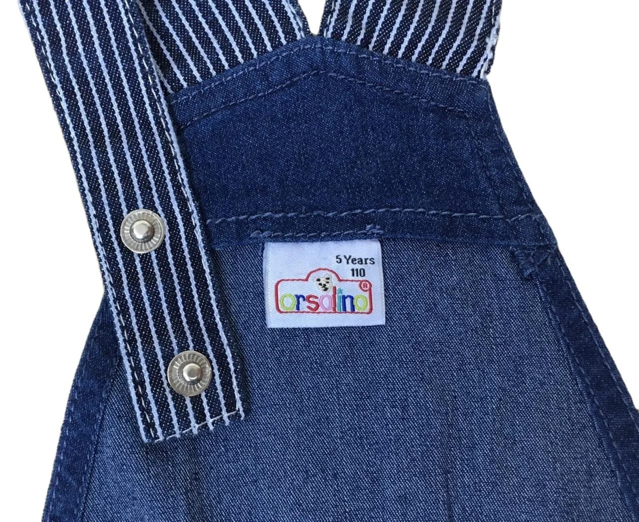 Girls Overall Skirts.100% Coton Pebric Girls Overall Skirt .