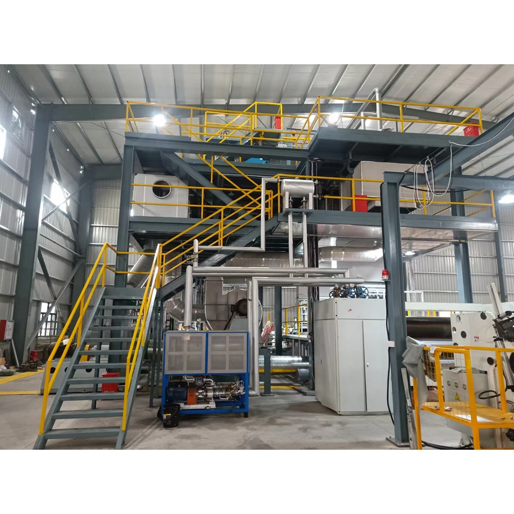 Huiyu 3200mm SMS Spunmelt Nonwoven Fabric Production Line for Diaper Making