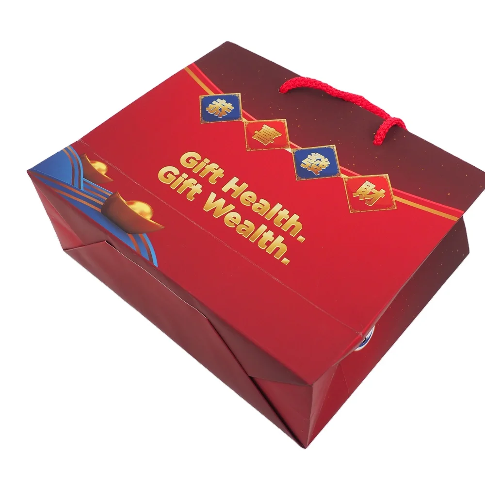 
Бумажный пакет из переработанных материалов для подарочной упаковки из Сингапура 