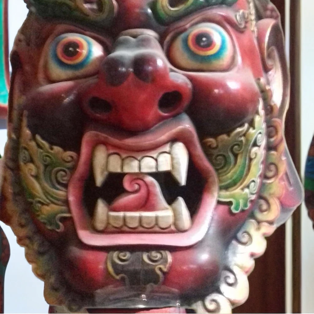 Деревянная маска/деревянная маска ручной работы