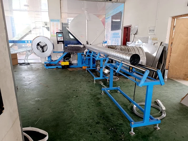High Quality Widely Used HCY-1.5 Spiral Duct Manufacture Line Round Duct Production Machine For Sale