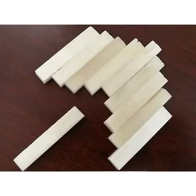 camel bone saddles blanks/camel nut blanks bone strips 80*10*3mm for guitar bass