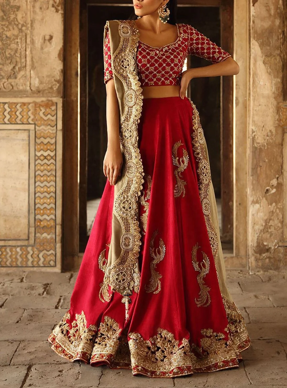 Новинка дизайнерское тяжелое женское свадебное платье lehenda для невесты 2021 2022