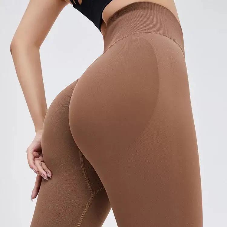 Yoga Tights Pants High Quality Wholesale Women Sports Leggings High Wasted Gym Workout  Custom Patterned/Design Workout Leggings