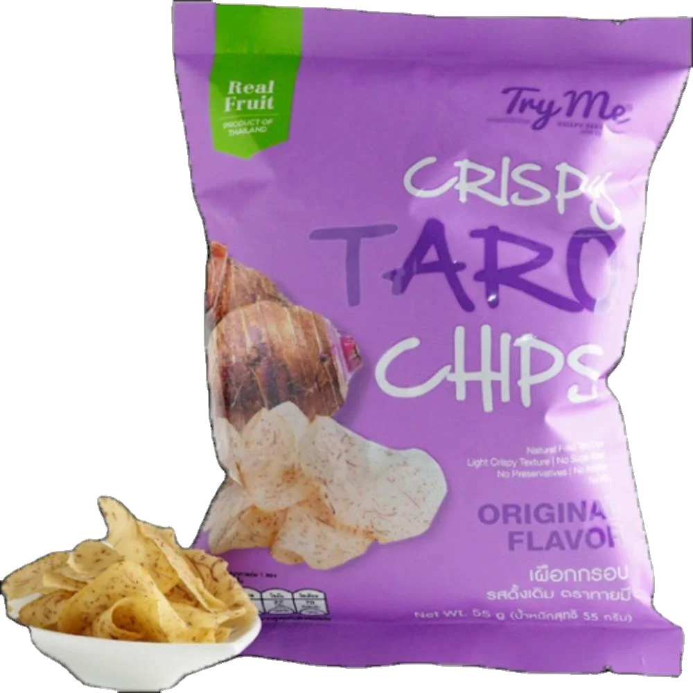 Оригинальные чипы Taro-долговечные чипсы-без глютена, без смазки, с высоким содержанием калия и кальция