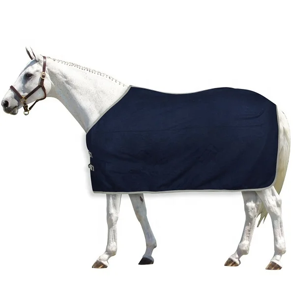 Embroidery Logo Horse Rug good Quality equine cooler Embroidery Stable Customized Riding Sheet Manufacturer Kanpur India