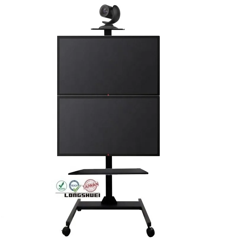 32-65 inch Mobile Stand TV Cart laptop for clinic
