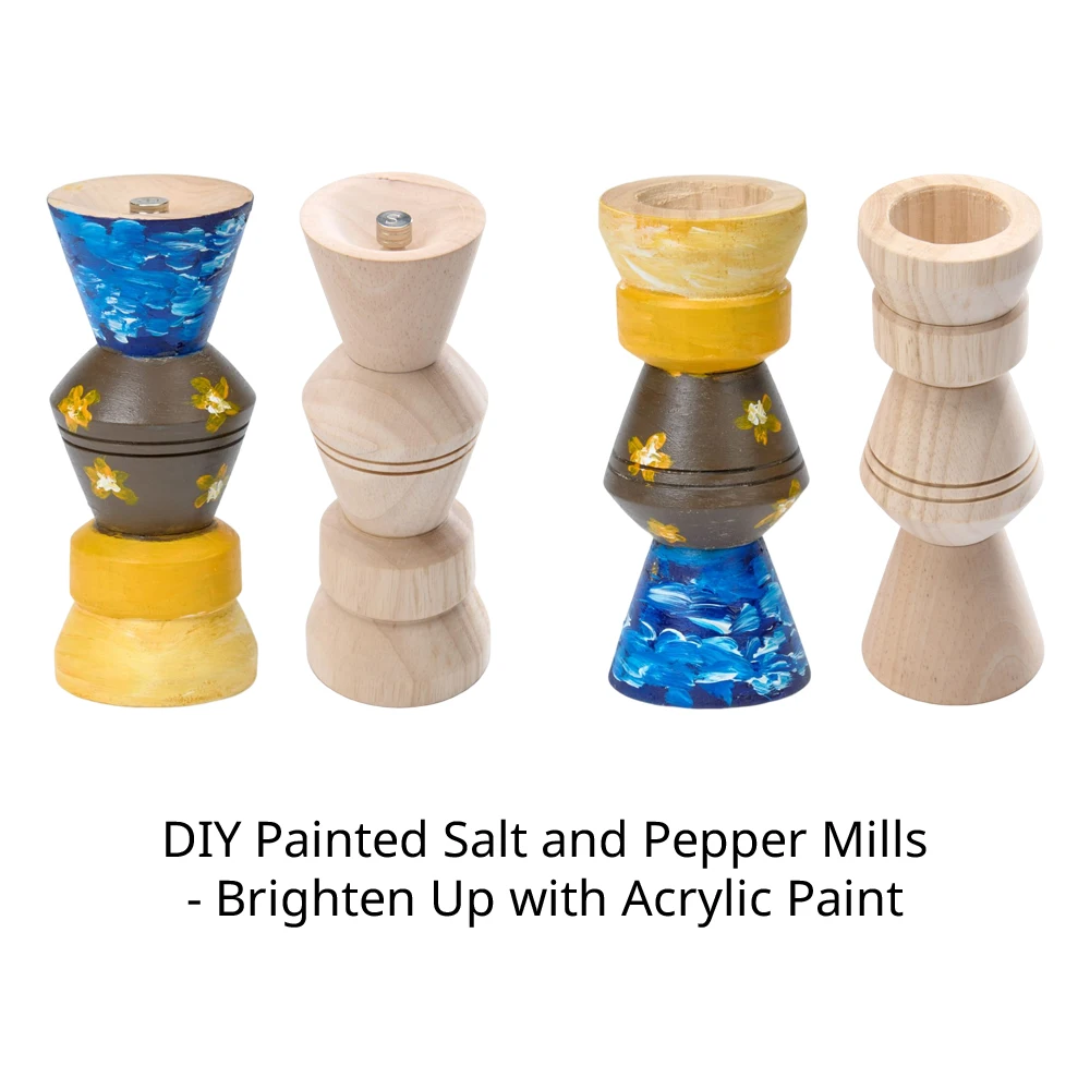 [Holar] 2023 NEW Taiwan Made Innovative Upside-Down Design Wooden Manual Salt and Pepper Grinder