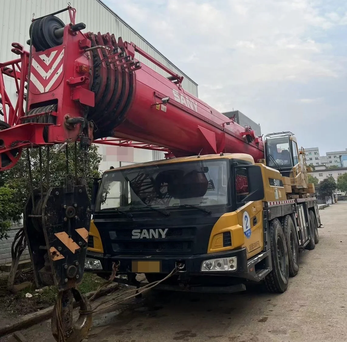SANY Officially Certified Used 80t Truck Crane STC800T6 Model No. 00562