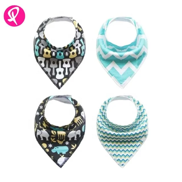 Baby Bandana bibs with soft and smooth fabric