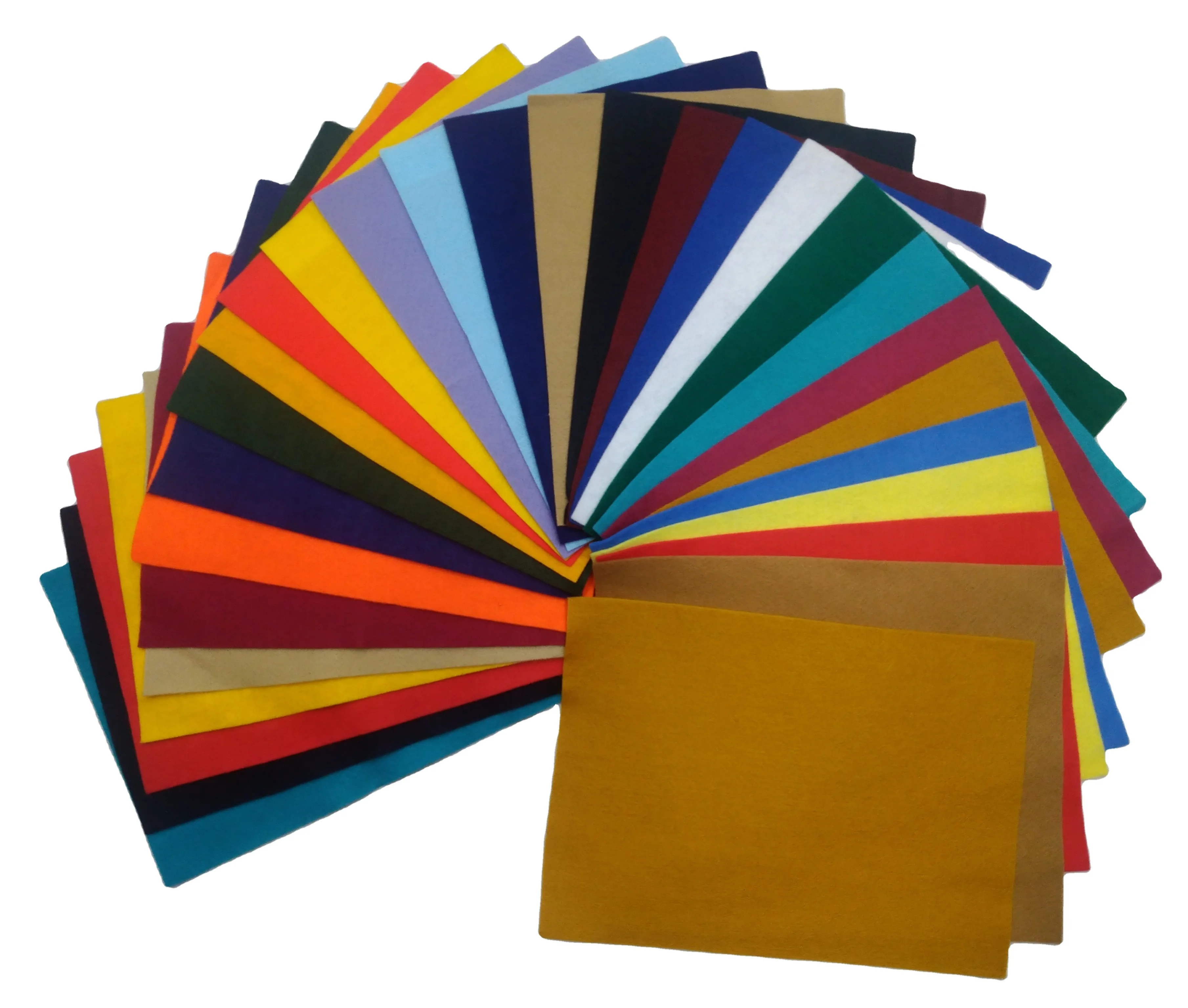 polyester felt 100% polyester fiber 200gsm yd1.0 mm thickness needle punch felt Width 20*30cm felt fabric polyester felt polyest