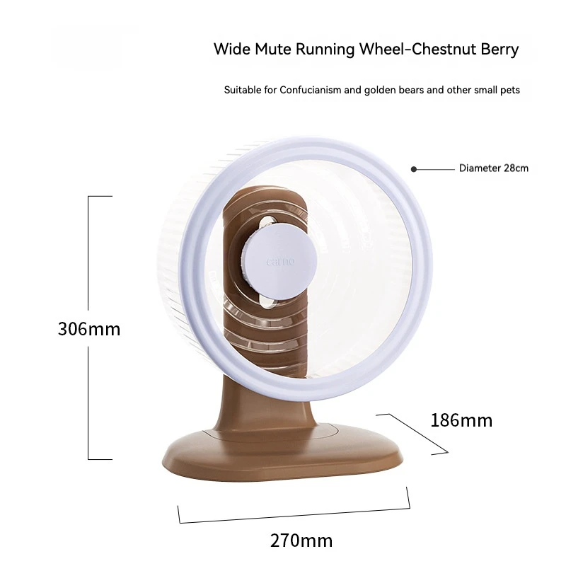Newest Hot Selling Environmentally Friendly Acrylic Silent Hamster Running Wheel