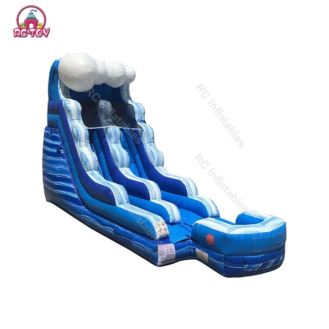 Popular inflatable slide game inflatable wet/dry slide  kids cheap inflatable water slides
