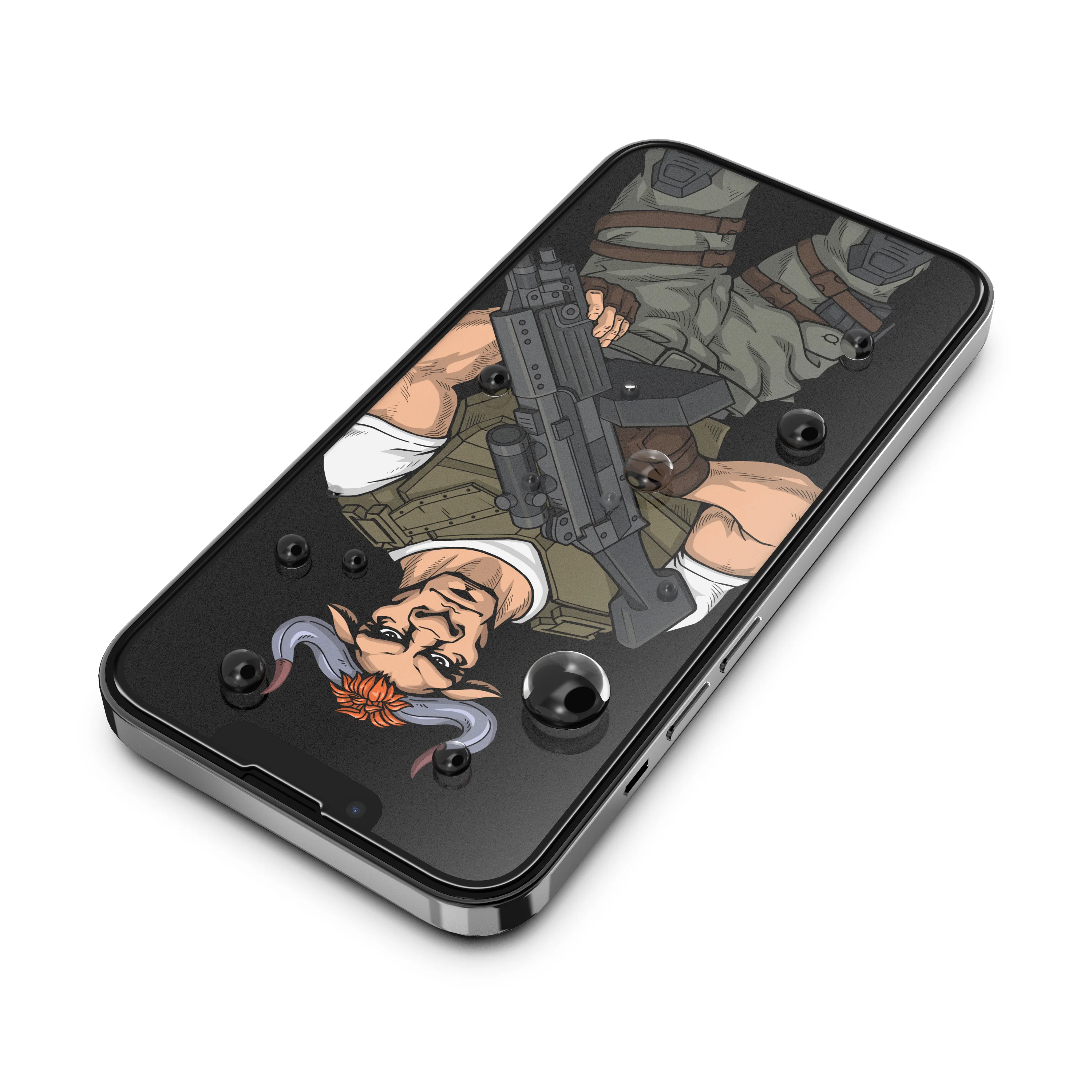 Anti-scratch Flexible Full Cover Matt Screen Protector 3D 9D Matte tempered glass Screen Protector for iPhone 13 Pro Max