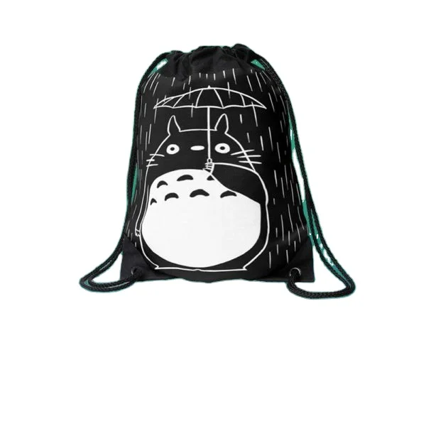 Customize Logo Size Color Wholesale Reused Non-woven Shopper Tote Drawstring Bag