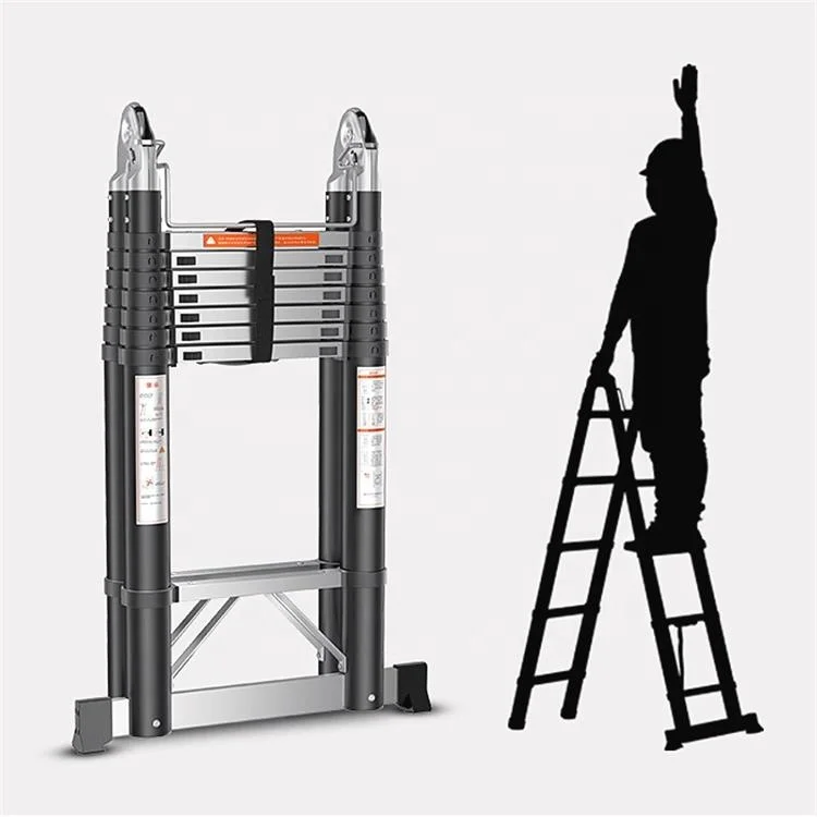 Great ladder manufacturer deli ladder factory produced telescopic ladder price is competitive