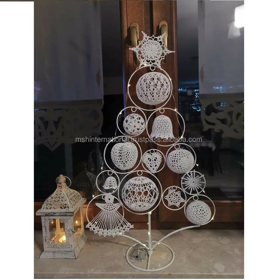 Metal Christmas Tree Stand with wheels christmas party living room bedroom table were making wire