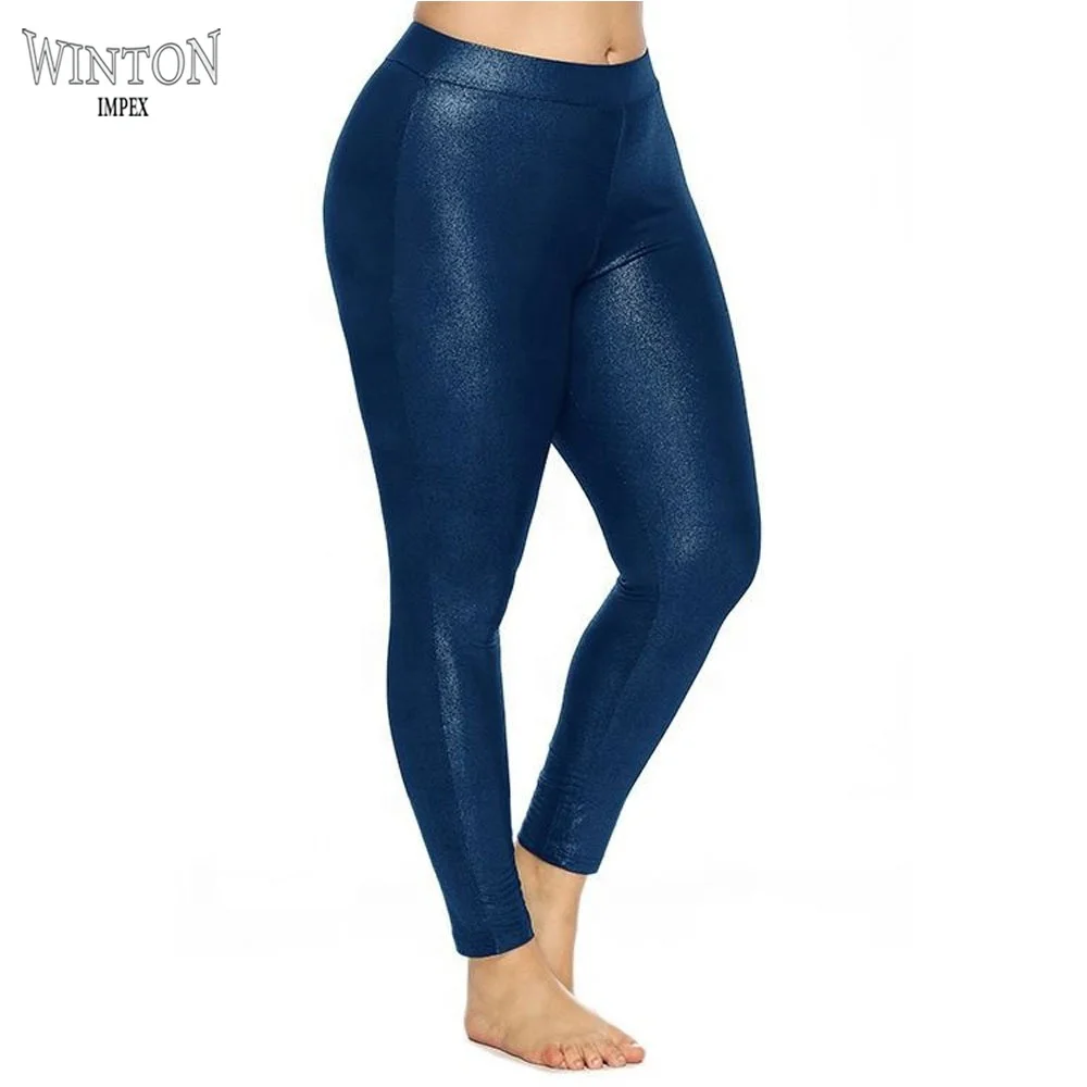 
2021 OEM Fancy Best Quality Top New Fashionable Softy High Quality Shinny Seamless Leggings For Women. 