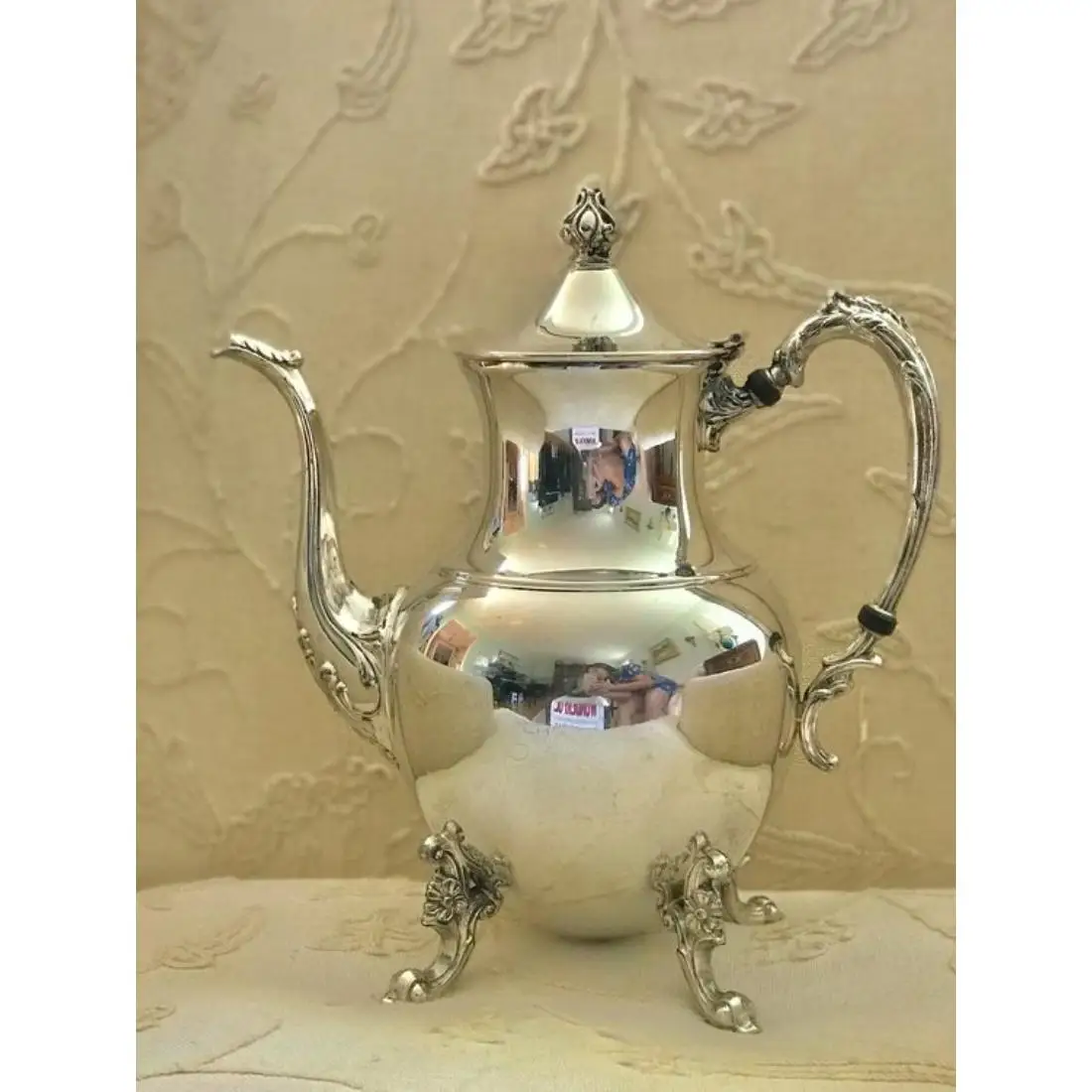 Special Looks Stainless Steel Advance Quality Tea Pot With Handle Wedding Royal Occasions And Events Decorative Antique Tea Pot