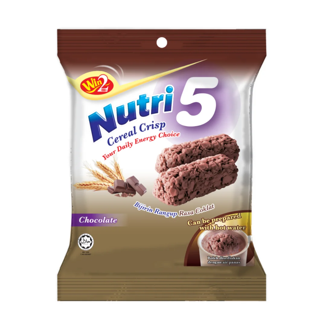 Выбор вашей ежедневной энергии Win Nutri 5 хлопьев, хрустящий шоколад, 100 г питательных хлопьев, хрустящие Зерновые закуски