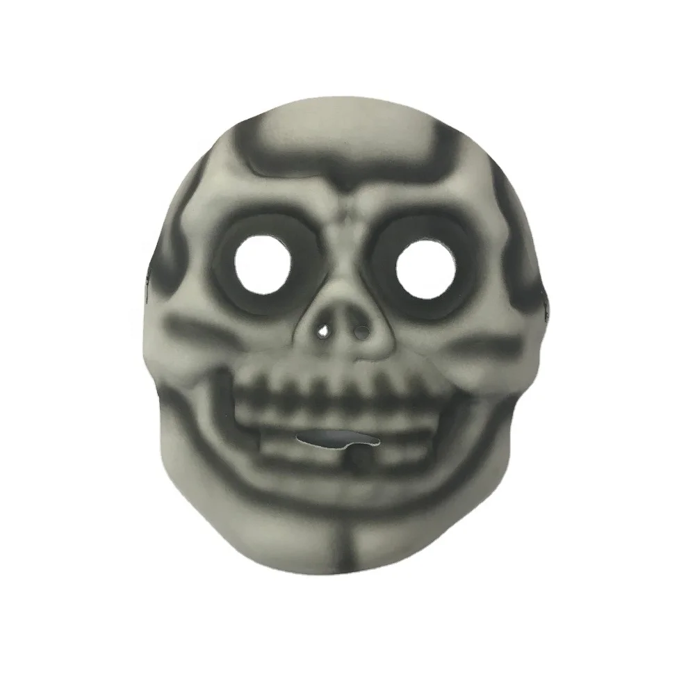 Customized design color Halloween Bone Dressing Hot Press EVA Cosplay Costume devil monster Scary Horror Prank Fun Party Mask