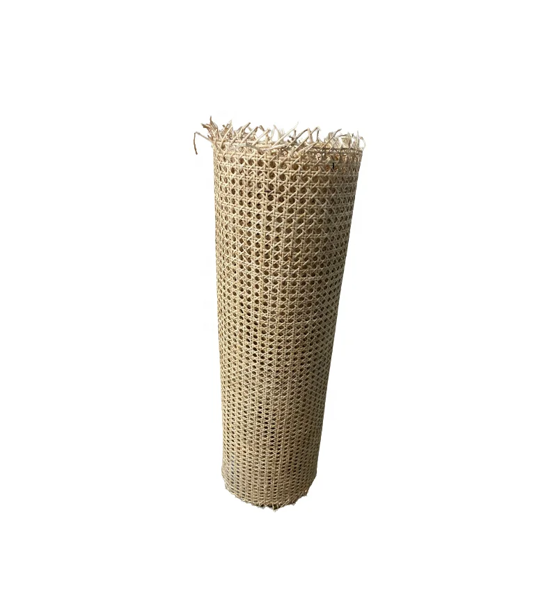 
Top rank 100% Natural Ratan Mesh Furniture Bleached Square size 60 cm Open Mesh Cane Webbing From Rattan Sheets from Viet Nam 