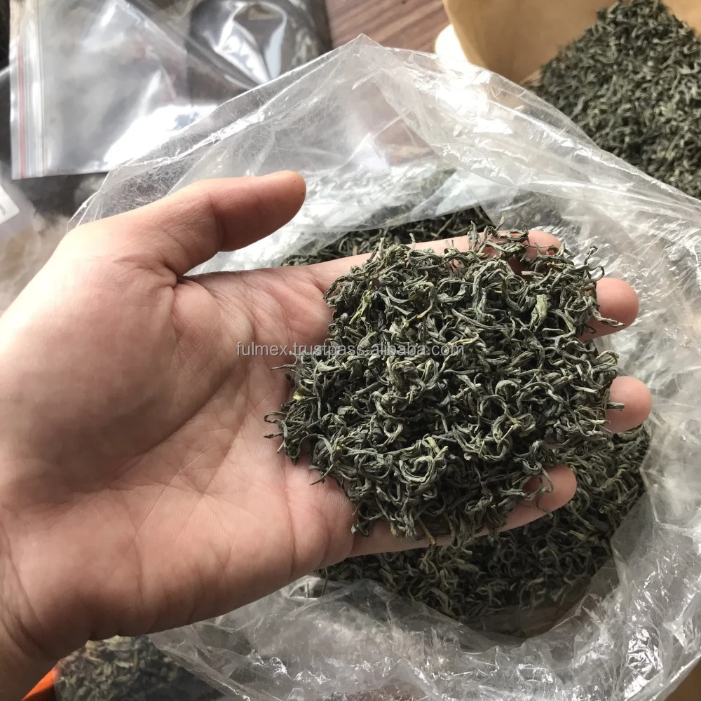 Green tea Thai Nguyen premium traditional Vietnamese tea packing small vacuum aluminum bag origin Vietnam