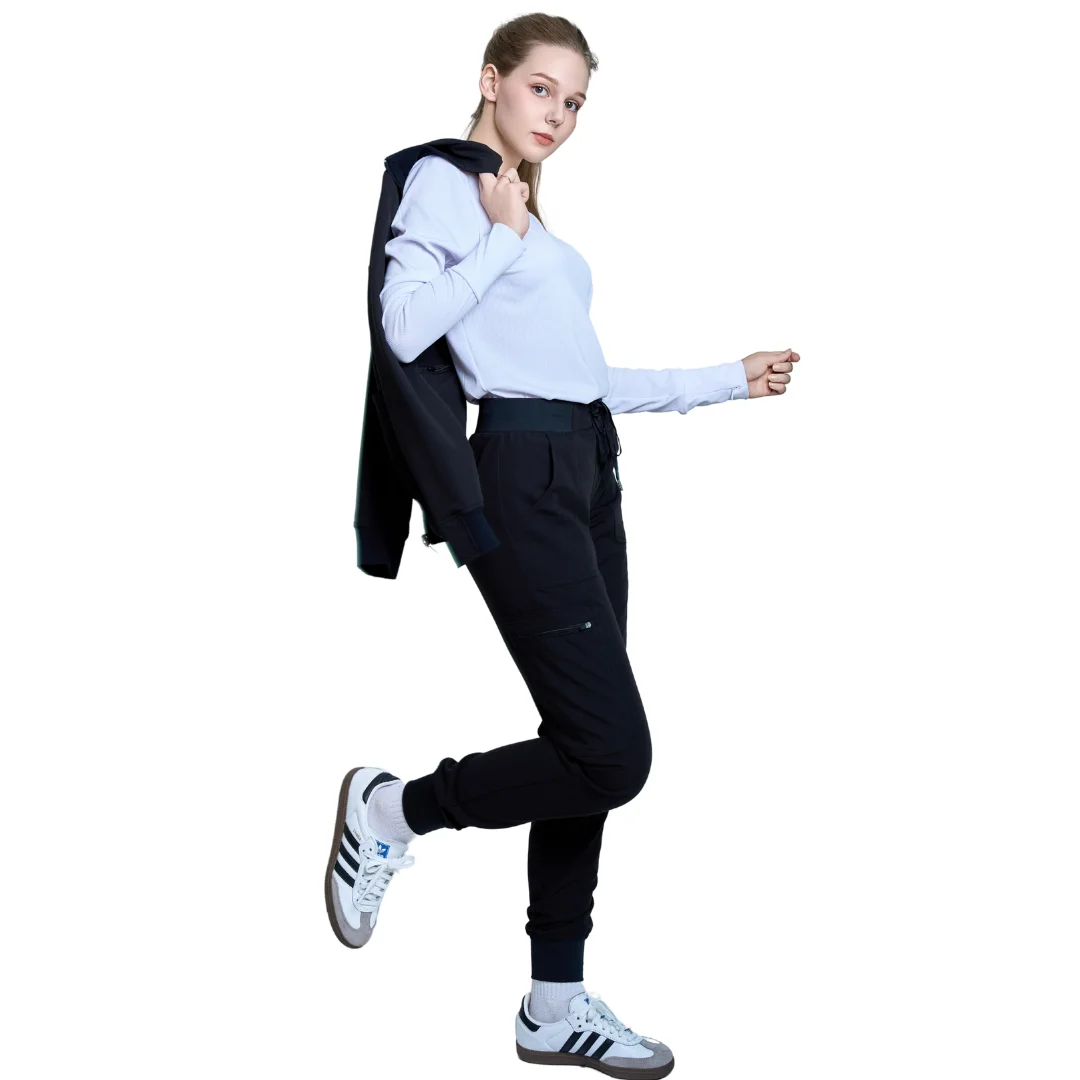 PRICE FACTORY top shirt under scrubs long sleeves, short CUSTOM DESIGN nurse men/women/unisex good stretch - FMF uniform LOW MOQ