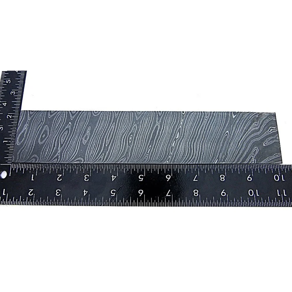 Top Quality Damascus Steel Billets Custom Handmade Billet for Knife Making Blank Fixed