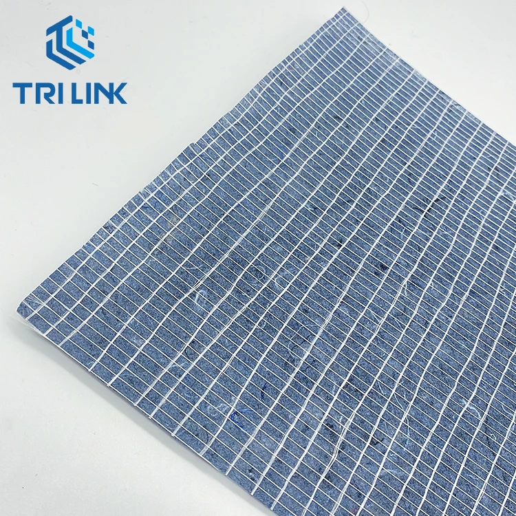 E- glass Fiber Tissue With Compound Base Fiberglass Composite Mat With Good Quality For Waterproof Materials