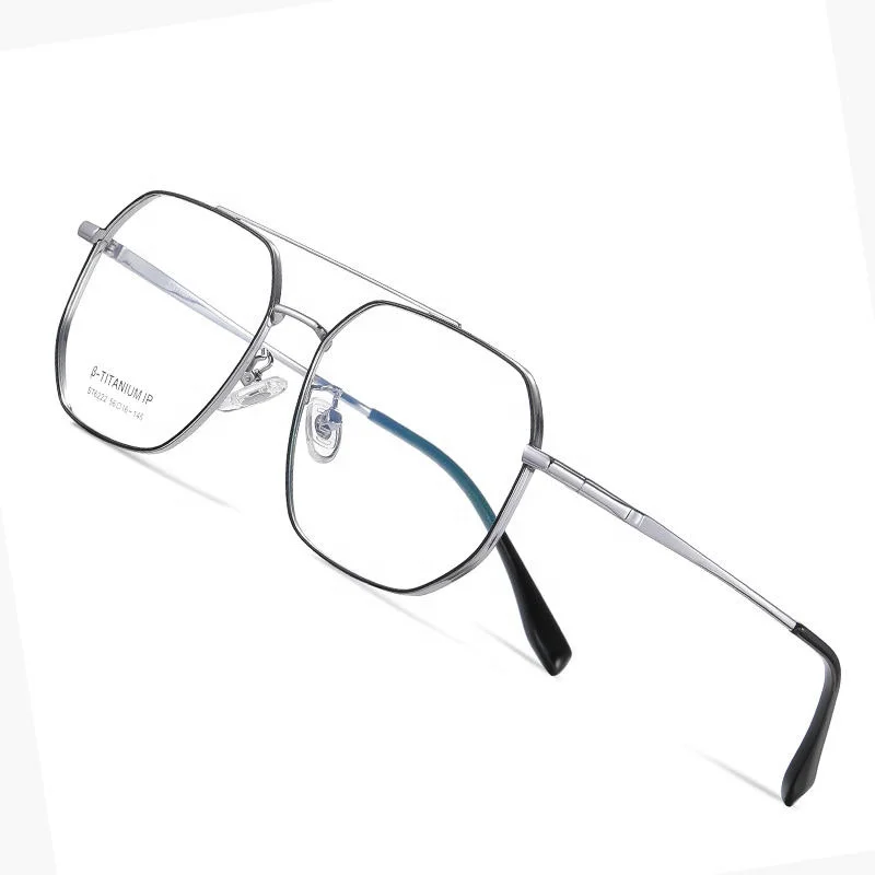 Electroplate Titanium Eye Glasses Stylish Newest Design Glasses Frames Titanium IP Plating Optical Glasses for Women Men
