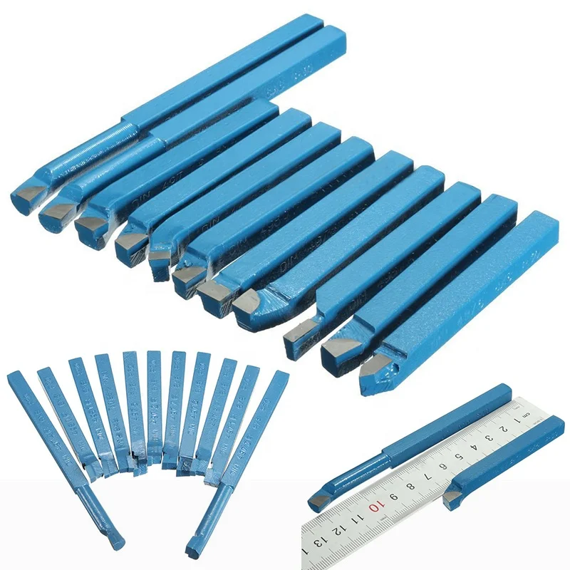 Welding turning tools Brazed Carbide Tipped Cnc Lathe Turning Tool Cnc Machine Tools carbide turning inserts set