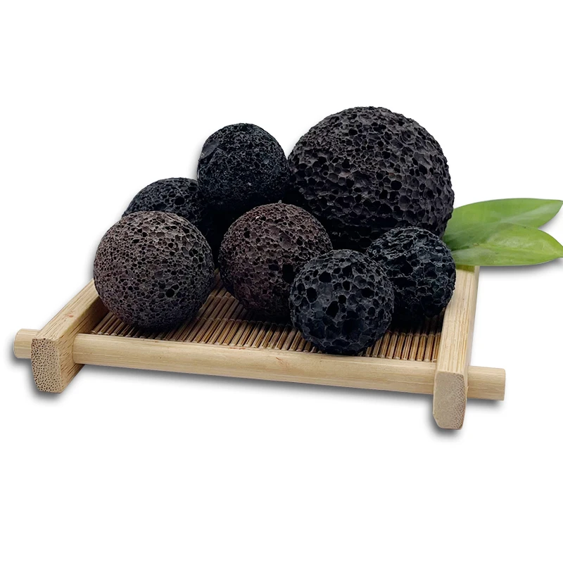 Volcanic stone flakes black/red basalt volcanic slabs irregular volcanic slabs used for decoration