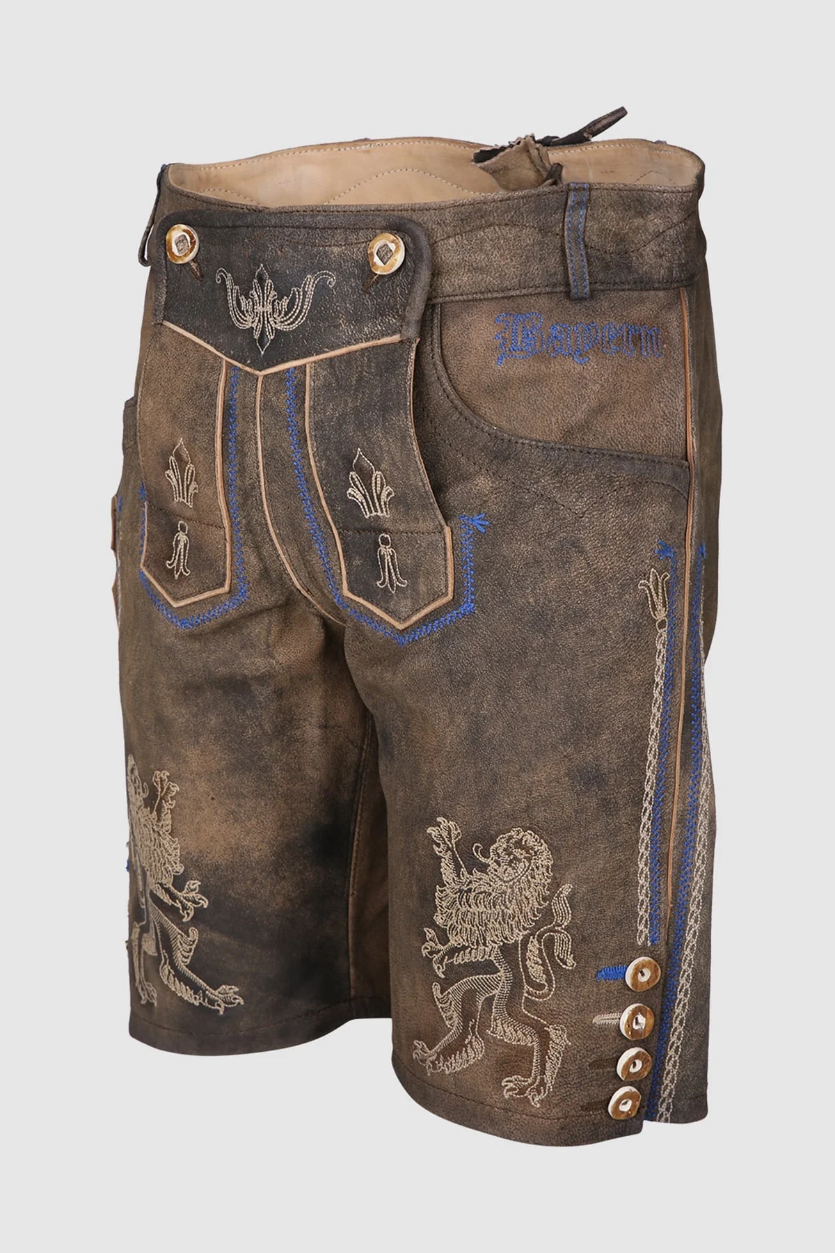 Немецкие баварские брюки herren индивидуальные мужские короткие Lederhosen из натуральной кожи