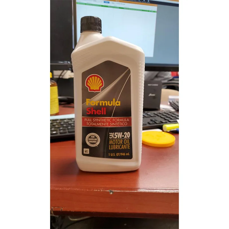 Formula Shell  Synthetic Motor Oil  5W-20  Motor Oil ( Pack of 6)