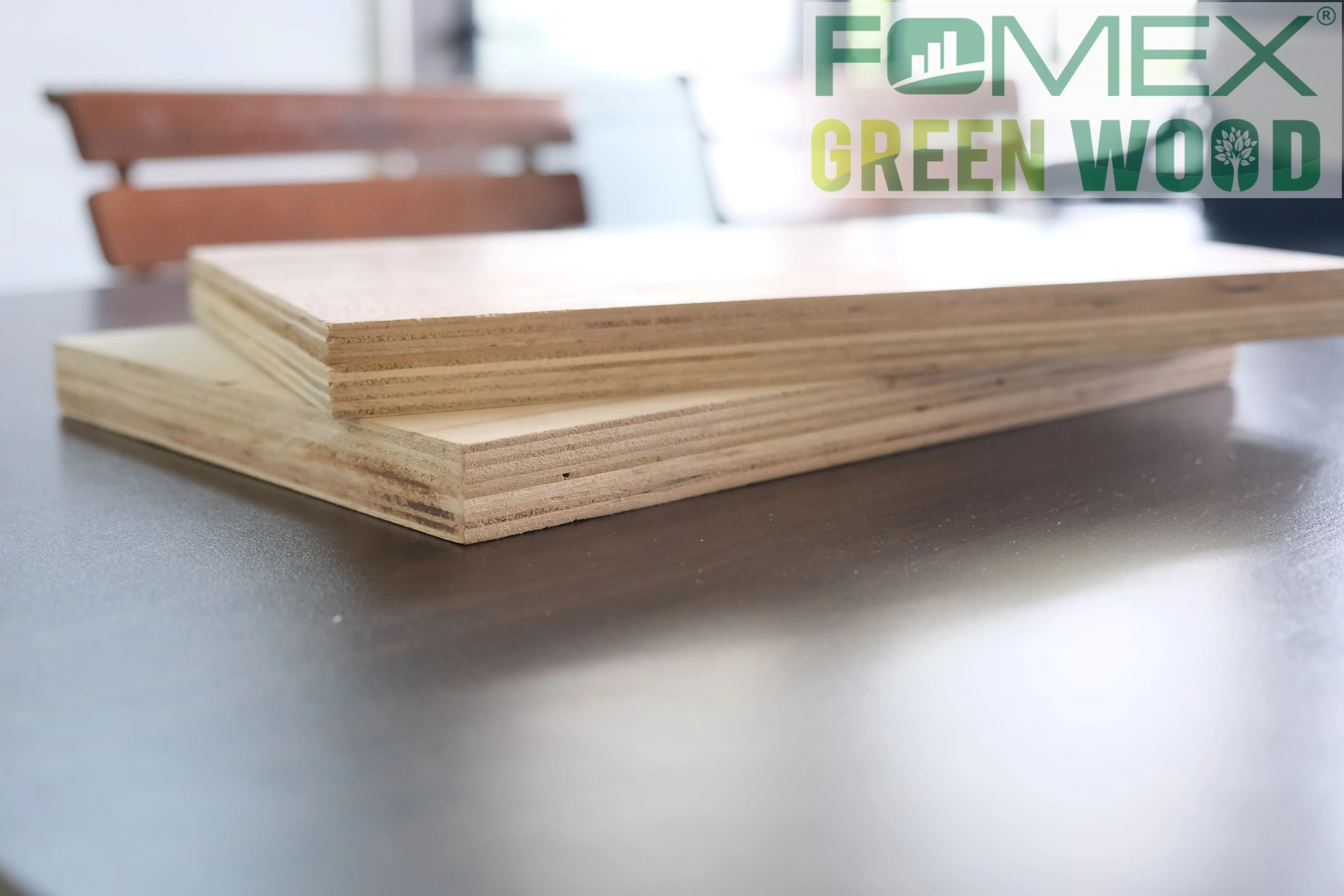 Competitive Price Modern MDF Warehouses Film Faced Melamine 1220*2440mm Pine Birch Hardwood Core Plywoods Packaged High Quality