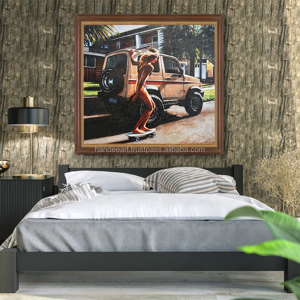 Wholesale Price oil painting Venice street life Painting For home Decor