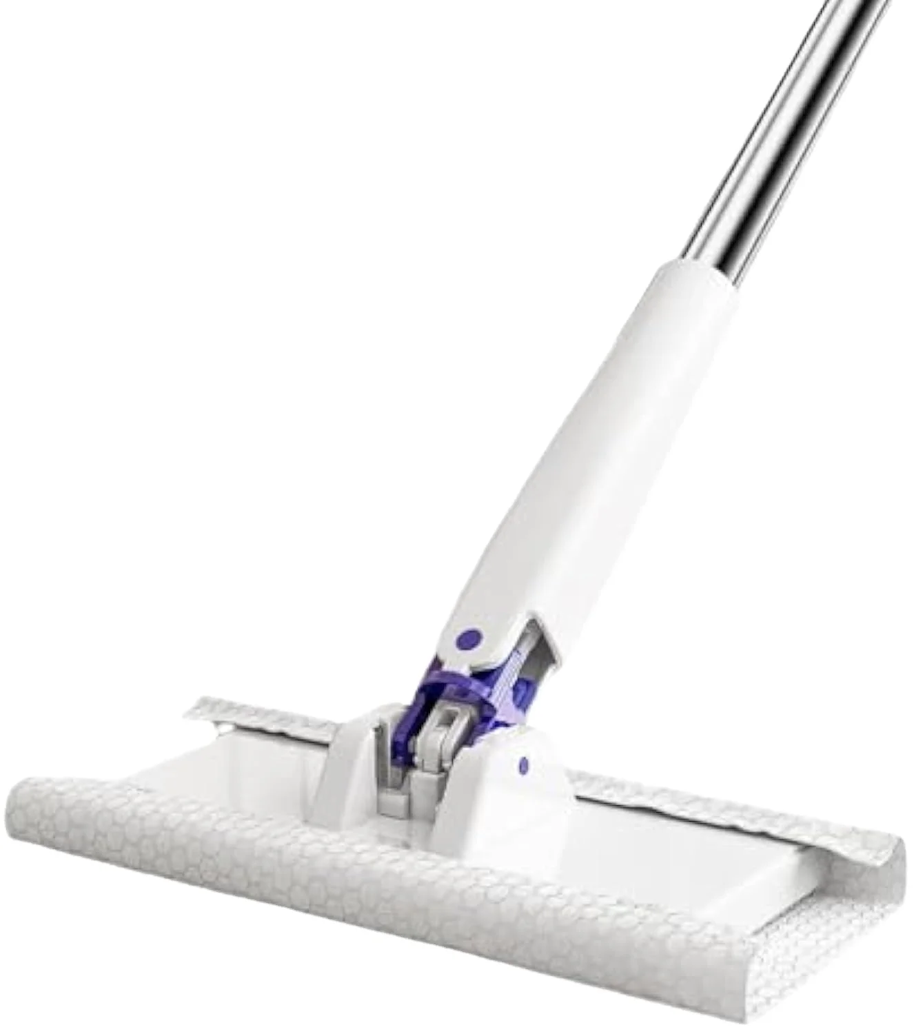 Sweeper Disposable Wipe Mops Floor Cleaning Duster Mop Dry and Wet Flat Mop Cleaner with Cloth Fixing Clip